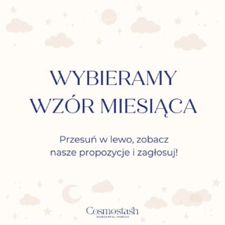Wybierz z nami wzór miesiąca na wrzesień! 😎Przesuń w lewo, zobacz nasze propozycje i zagłosuj! 😍Który wzór chciałabyś zobaczyć z 20% rabatem przez cały wrzesień? 😎1. Mystic Academy2. Retro Garden3. LakeGłosujemy do końca jutrzejszego dnia 🤍Choose the pattern of the month for September with us! ✨Swipe left, see our proposals and vote! 😍Which design would you like to see with a 20% discount throughout September? 😎1. Mystic Academy2. Retro Garden3. LakeWe vote until the end of tomorrow 🤍