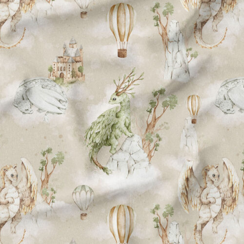 Lycra Smoki- kolory - Beż